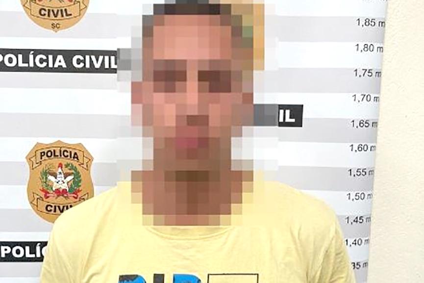 Homem condenado por tr�fico de drogas � preso pela Pol�cia Civil de Gaspar