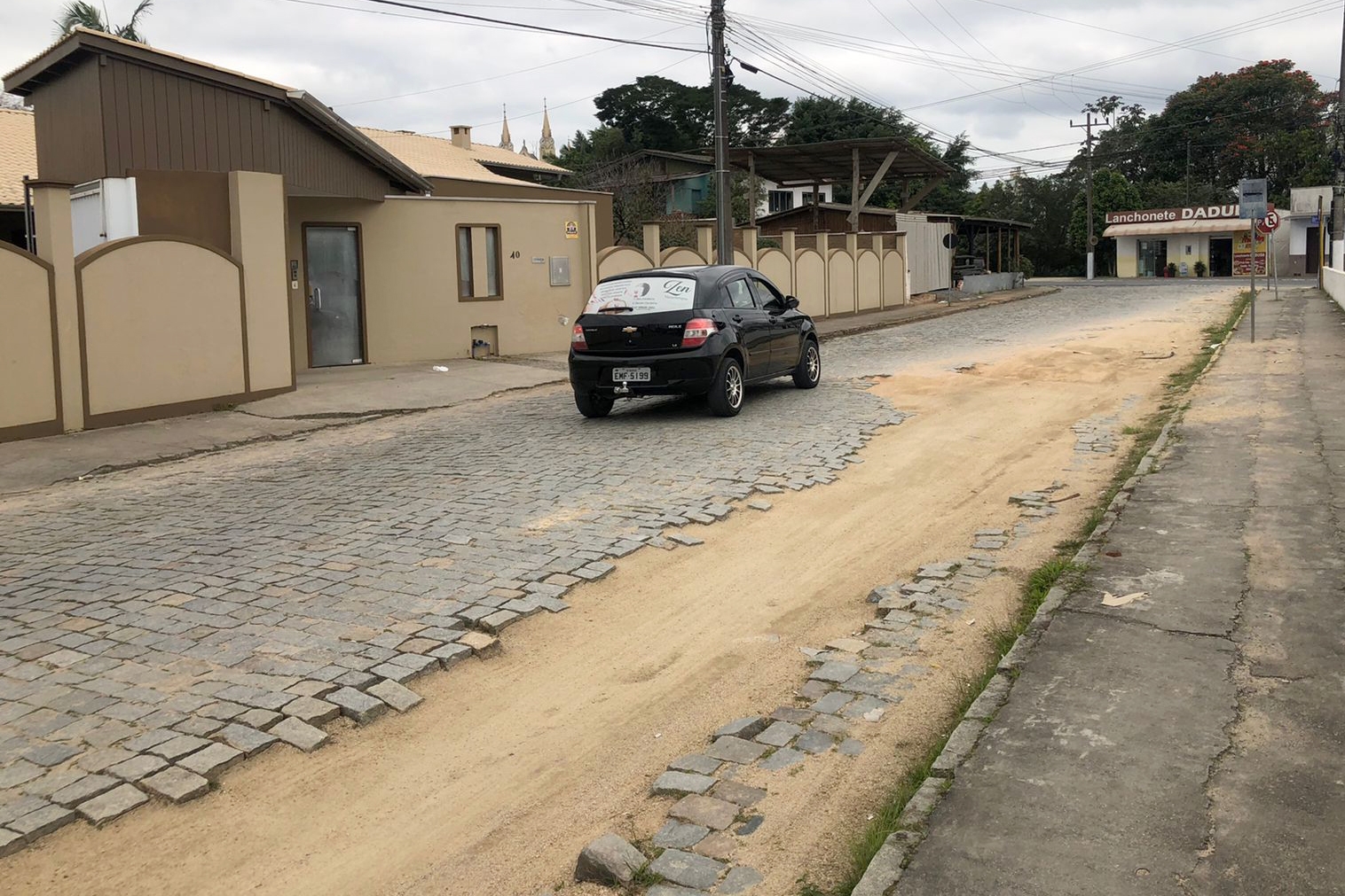 Moradores pedem melhoria em rua do bairro Margem Esquerda, em Gaspar