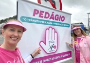 Rede Feminina de Combate ao Câncer de Gaspar arrecada mais de R$20 mil em pedágio