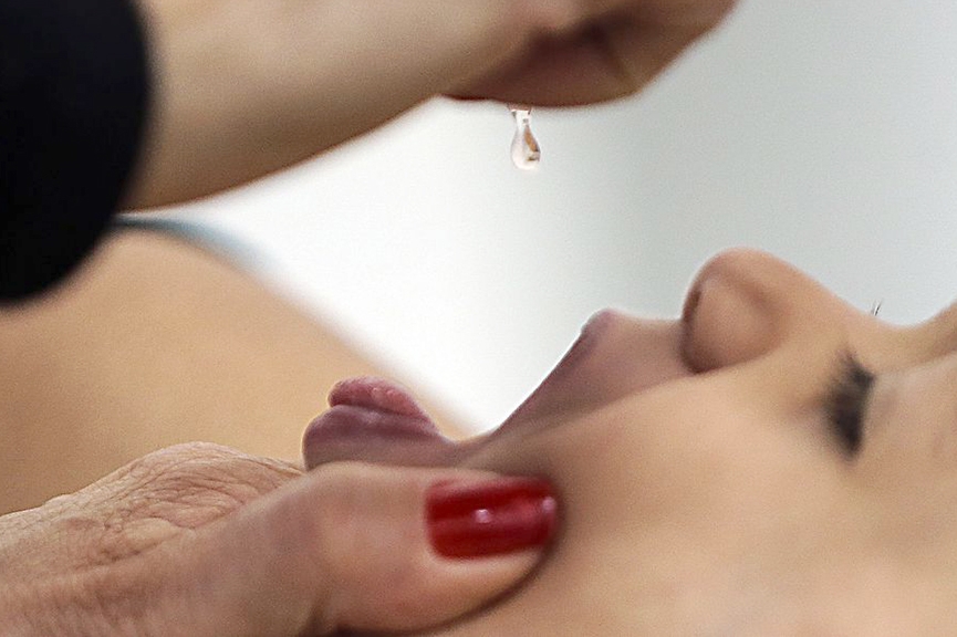 Gaspar atinge objetivo de vacinar 95% do público alvo da campanha contra a poliomielite