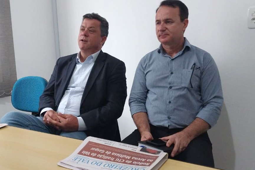 Deputado Ivan Naatz refor�a compromisso com Gaspar ap�s triplicar vota��o na elei��o deste ano