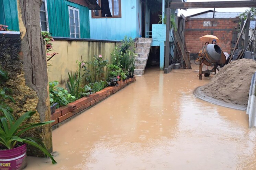Previsão indica chuvas isoladas para esta terça e quarta-feira em Gaspar