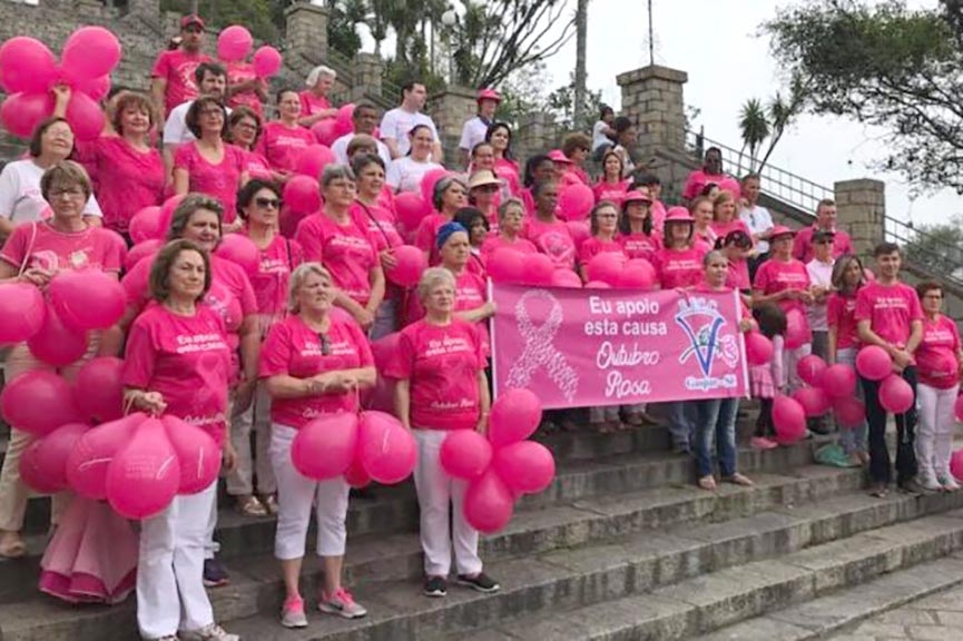 Caminhada do Outubro Rosa acontece neste s�bado em Gaspar