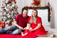 Est�dios da Arte Fotos registram o encanto das fam�lias no Natal