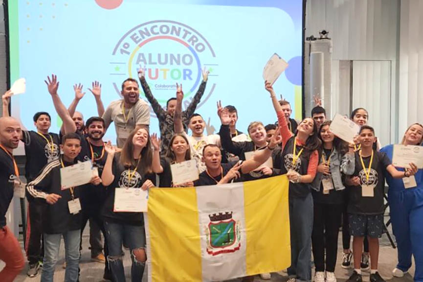 Alunos de Gaspar visitam sede do Google no Brasil, em São Paulo