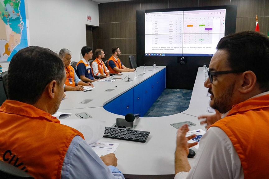 Santa Catarina decreta situa��o de emerg�ncia por conta das chuvas