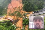 Veja quem � a segunda v�tima fatal do deslizamento de terra entre PR e SC