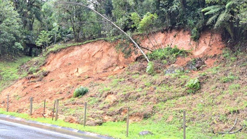 Governo Federal decreta situação de emergência em Gaspar por conta das chuvas