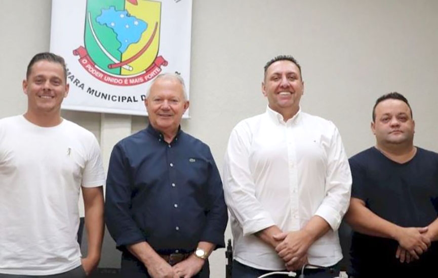 Ciro Quintino � eleito pela quarta vez presidente da C�mara de Gaspar