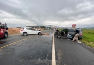 Colisão frontal deixa um morto na BR-470, em Ilhota