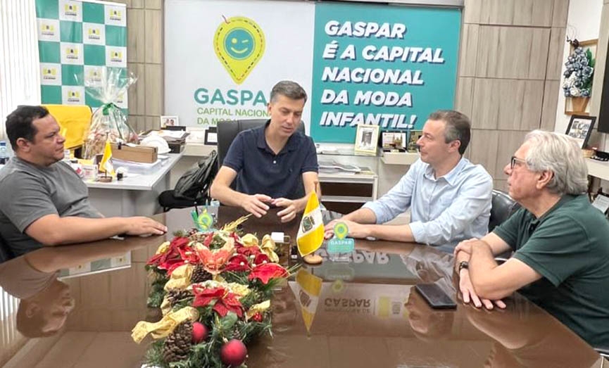 Deputado eleito Napoleão Bernardes e prefeito Kleber Wan-Dall unem forças em favor de Gaspar