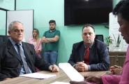 Roberto Procópio e André Waltrick tomam posse na Câmara de Vereadores de Gaspar