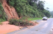 Gaspar segue em alerta para alto risco de deslizamentos