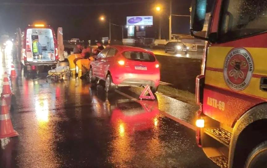 Homem � atropelado tr�s vezes na BR-470, em Luiz Alves, e morre no hospital