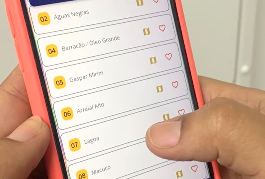 Gaspar lan�a aplicativo para transporte coletivo