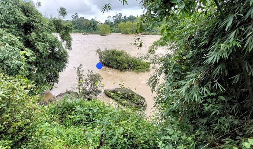 Corpo de homem � encontrado preso em arbustos no rio em Blumenau