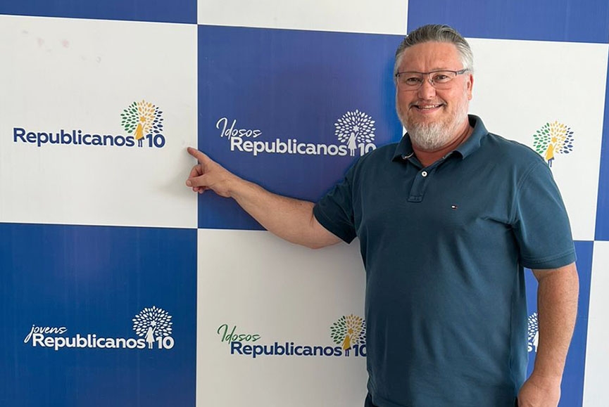 Empres�rio Oberdan Barni � pr�-candidato a prefeito de Gaspar pelo Republicanos