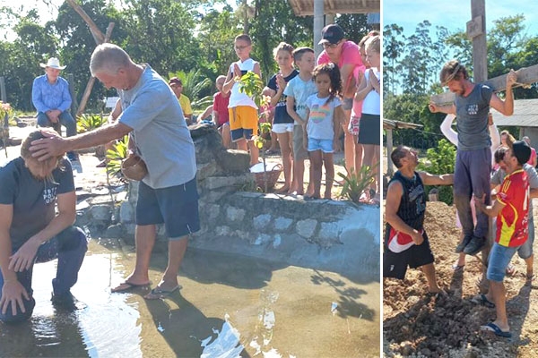 Teatro Luz Divina se prepara para encenação da Paixão de Cristo em Gaspar