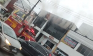 Incêndio destrói loja no Centro de Ilhota