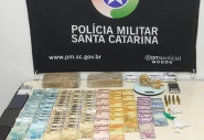 Traficantes são presos com crack e dinheiro no Bela Vista, em Gaspar