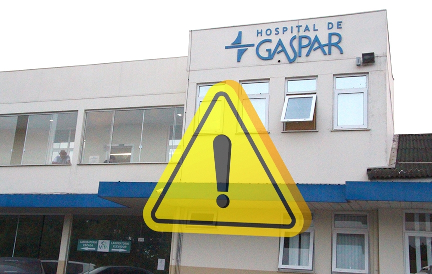 Golpistas usam nome do Hospital de Gaspar para pedir dinheiro a familiares de pacientes internados na UTI