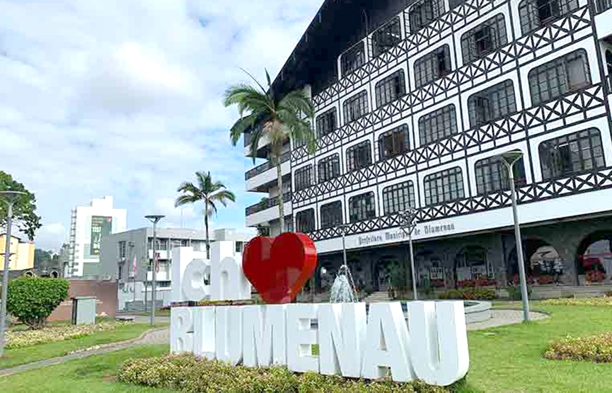 Blumenau ocupa terceira colocação em nível populacional em Santa Catarina