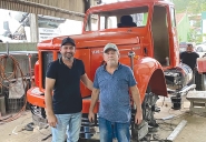 Emo��o e privil�gio: Transporte Capim Branco vai levar S�o Crist�v�o na prociss�o dos motoristas em Gaspar