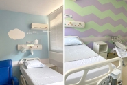 Maternidade do Hospital de Gaspar ganha reforma com decorao humanizada