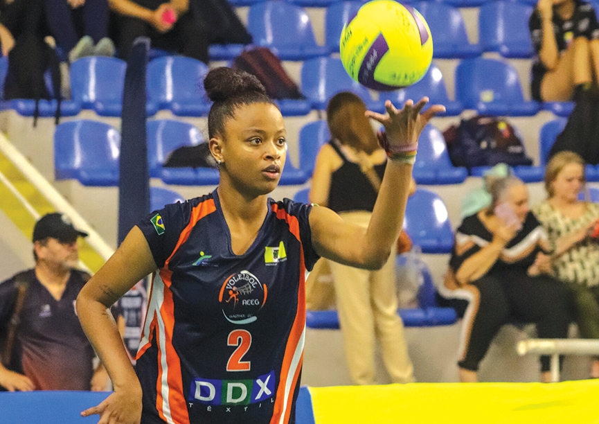 Atletas do voleibol de Gaspar disputam segunda etapa da Liga Catarinense