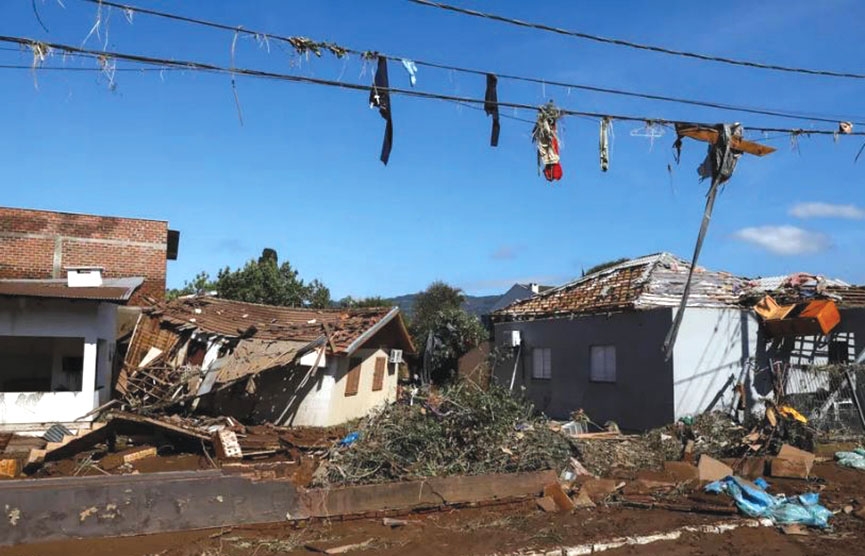 Prefeitura de Blumenau promove campanha para ajudar fam�lias ga�chas atingidas