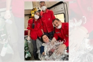 Beb nasce dentro da ambulncia dos bombeiros em Ilhota 