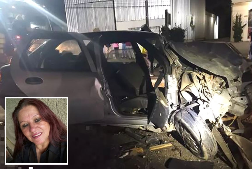 Saiba quem é a mulher que morreu em grave acidente em Rio do Sul