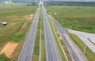 BR-470 tem mais quatro quilmetros duplicados e um viaduto finalizado