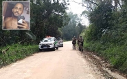 Corpo encontrado amarrado e queimado  de morador de Gaspar