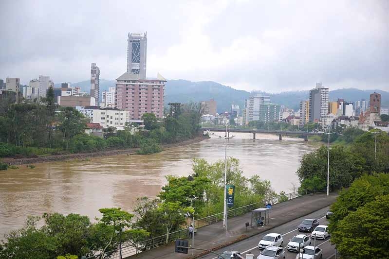 Blumenau decreta situao de emergncia por conta das chuvas