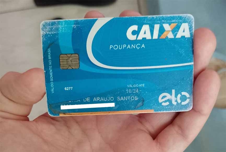 Cartão da Caixa Econômica é encontrado na Margem Esquerda, em Gaspar