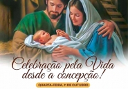 Parquia So Pedro promove 'celebrao pela vida desde a concepo' em Gaspar