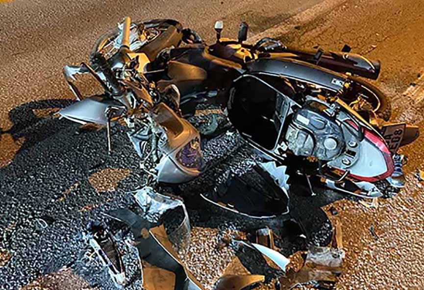 Piloto de moto morre em acidente na Rodovia Jorge Lacerda, em Ilhota