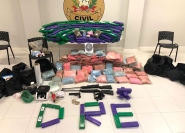 Com apoio da PRF, Polícia Civil apreende mais de 550 mil comprimidos de ecstasy em SC
