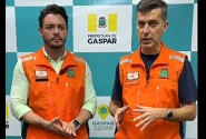 Rio deve atingir pico mximo de 6,5m na madrugada de sbado em Gaspar