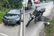 Jovem fica com ferimentos graves após colisão na Ivo Silveira, em Gaspar