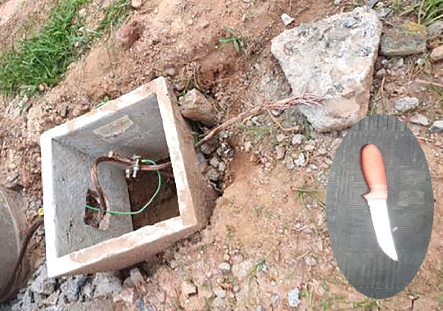 Homem tenta furtar fios de cobre do parque Vila Germânica e acaba preso