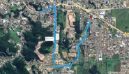 Trnsito no Centro de Gaspar  modificado temporariamente no sentido Blumenau - Brusque/Ilhota