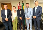 Empresrio gasparense Francisco Graciola recebe Comenda do Legislativo Catarinense 