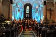 Coro Misto Santa Ceclia abre programao do Natal de Gaspar