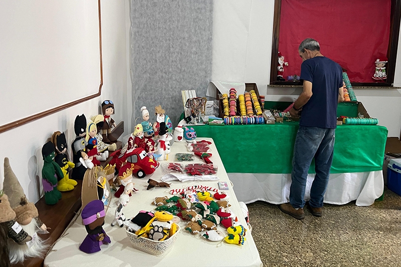 Comea a Feira de Artesanato de Natal GasparART no Centro de Gaspar