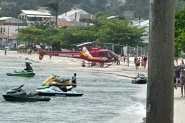 Mulher perde o p em acidente com jet ski no Litoral de SC