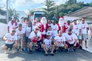 Papai Noel do Beco: uma tradio de mais de uma dcada