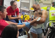 Bombeiros de Gaspar salvam beb� engasgado com �gua