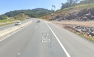 BR-470 ter trecho bloqueado nesta tera-feira em Gaspar